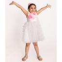 فستان بروفانس أبيض اللون من اي ليتل فابل A Little Fable - Provence Cascade Dress - SW1hZ2U6MjE5Mjk3OQ==