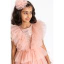 فستان ريجاليا بطبقات خوخي من اي ليتل فابل A Little Fable - Regalia Tiered Dress - Peach - SW1hZ2U6MjE5MjkxMQ==