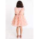 فستان ريجاليا بطبقات خوخي من اي ليتل فابل A Little Fable - Regalia Tiered Dress - Peach - SW1hZ2U6MjE5MjkxMw==