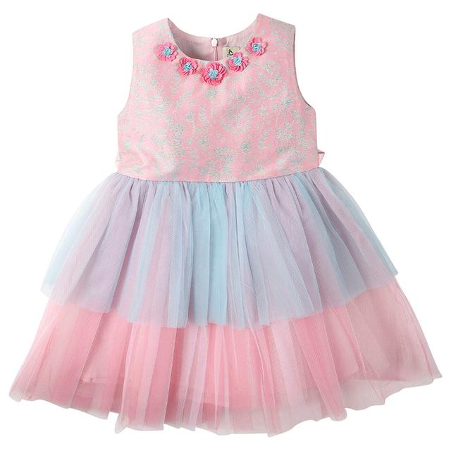 A Little Fable - Summer Shrub Dress - Pink - SW1hZ2U6MjE5MjU0NQ==
