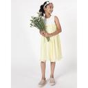 فستان بناتي صيفي قطن لتل فابل أصفر وأبيض A Little Fable Sundew Lace Dress - SW1hZ2U6MjE5MjUzMA==