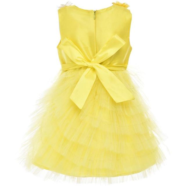 فستان بروفانس اصفر اللون من اي ليتل فابل A Little Fable - Yellow Provence Cascade Dress - SW1hZ2U6MjE5MjMxNw==