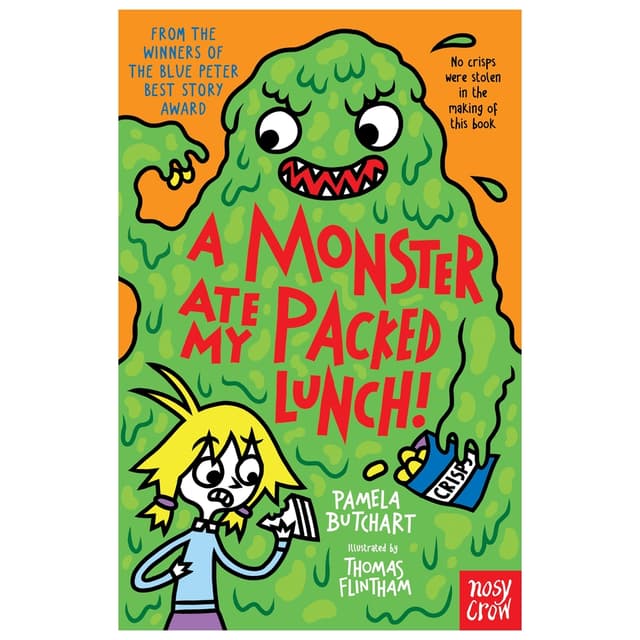 A Monster Ate My Packed Lunch! - Book