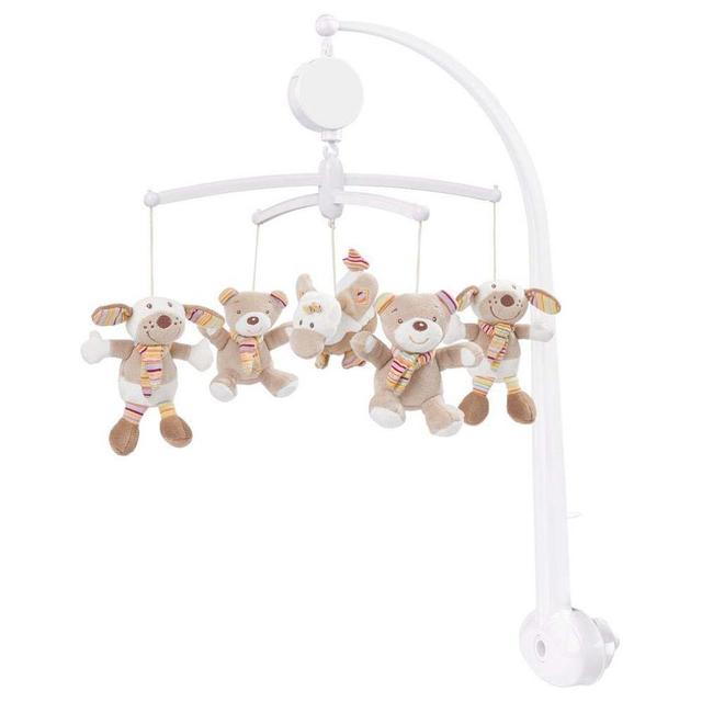 جهاز موسيقي لسرير الاطفال محمول بتصميم تيدي بير من اي ثاوزند و ون كادلز A Thousand & One Cuddles - Baby Musical Crib Mobile - Teddy Bear - SW1hZ2U6MjAxMTA2OQ==
