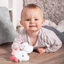 لعبة خشخشة حسية للأطفال على شكل وحيد القرن من اي ثاوزند و ون كادلز A Thousand & One Cuddles - Baby Sensory Crinkle Rattle Tag - Unicorn - SW1hZ2U6MjE5NTg5MQ==