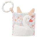 لعبة حسية مجعدة مربعة للأطفال على شكل بجعة من ايه ثاوزند و ون كادلز A Thousand & One Cuddles - Baby Sensory Crinkle Tag - Swan - SW1hZ2U6MjE5NTg1NQ==