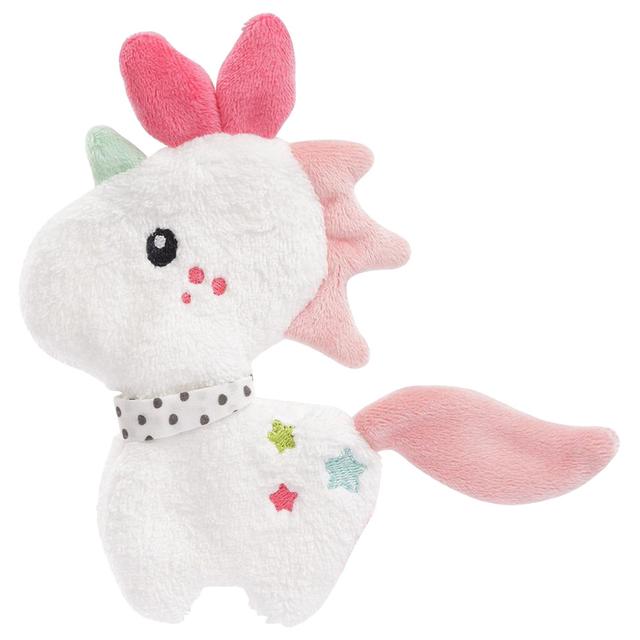 لعبة وحيد القرن حسية مجعدة للاطفال من اي ثاوزند و ون كادلز A Thousand & One Cuddles - Baby Sensory Crinkle Tag - Unicorn - SW1hZ2U6MjE5NTg0Mw==