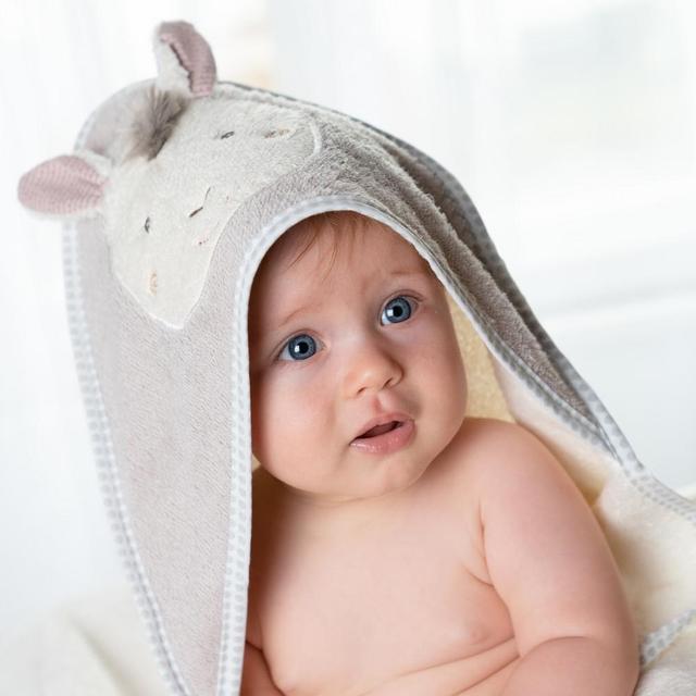 منشفة للأطفال مع غطاء للرأس صناعة ألمانيا لاما اي ثاوزند & ون كادلز  A Thousand & One Cuddles Hooded Bath Towel Llama - SW1hZ2U6MjE5NTcxMQ==