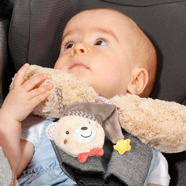 وسادة دعم الرقبة للأطفال الرضع مع دب صغير من اي ثاوزند و ون كادلز A Thousand & One Cuddles - Infant Neck Support - Bear - SW1hZ2U6MjE5NTY4NQ==