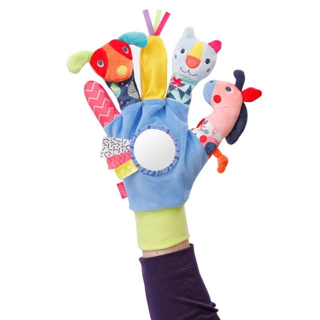 العاب اطفال قفاز مزين بالدمى اي ثاوزند & ون كادلز A Thousand & One Cuddles Playglove