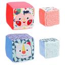 العاب اطفال مكعبات قماشية 4 قطع مع موسيقى اي ثاوزند & ون كادلز A Thousand & One Cuddles Set of 4 Cloth Cubes - SW1hZ2U6MjE5NTU2Mw==