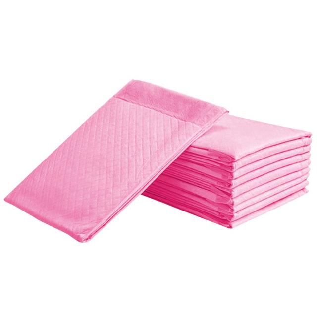 بساط تغيير الحفاظ للاستعمال مرة واحدة 45 × 60 سم 160 قطعة  زهر اي تو زد A To Z  Disposable Changing Mats 160pcs Pink - SW1hZ2U6MjA0MDA0NQ==