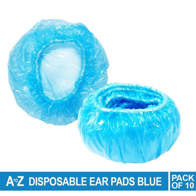 غطاء سماعة الرأس للاستعمال مرة واحدة  10 قطع أزرق اي تو زد A to Z Disposable Ear Pads Pack of 10 Blue - SW1hZ2U6MjA1NDk0Mg==