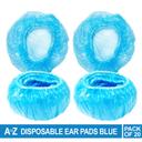 غطاء سماعة الرأس للاستعمال مرة واحدة 20 قطعة أزرق اي تو زد A to Z Disposable Ear Pads Pack of 20 Blue - SW1hZ2U6MjA1NDkyMw==