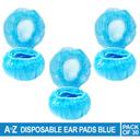 A to Z Disposable Ear Pads, Pack of 30 - Blue - SW1hZ2U6MjA1NDkwOQ==