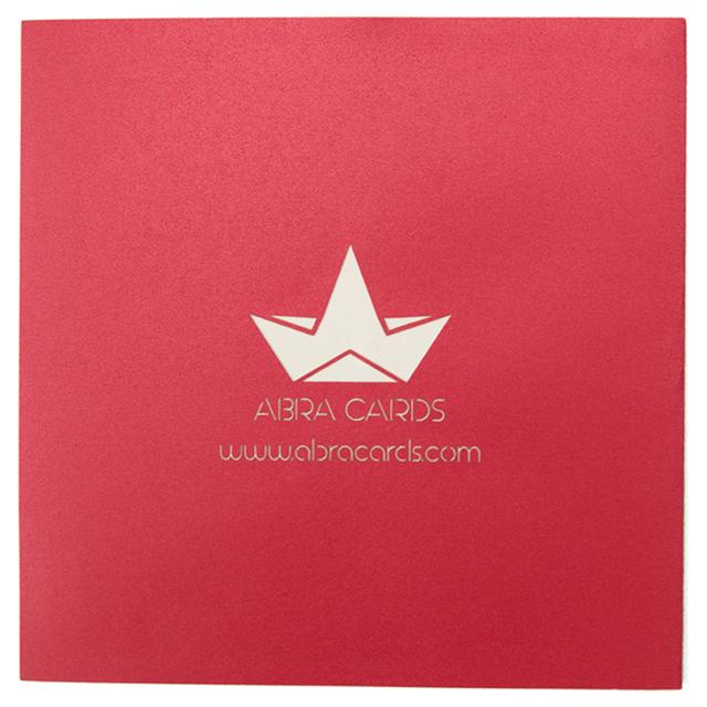 كارت ثلاثي الأبعاد بشكل باقة ورد أبرا كاردز Abra Cards  Roses