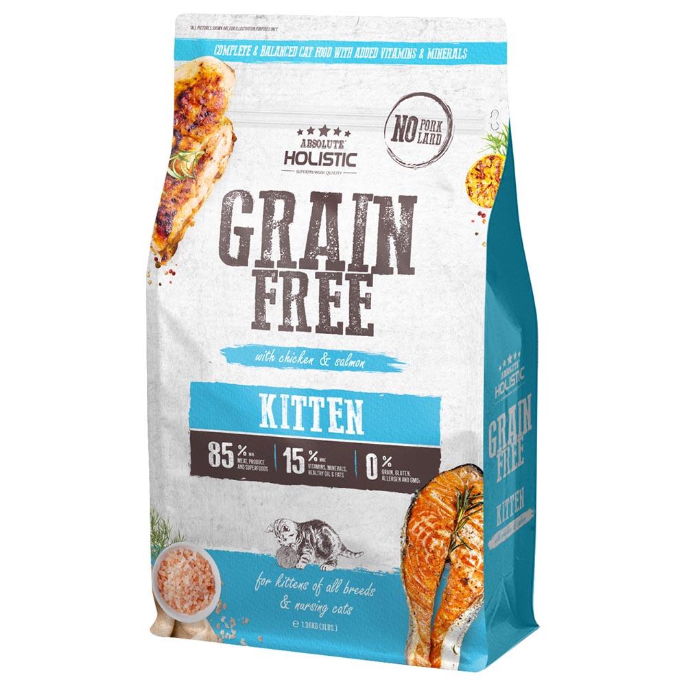 Absolute Holistic - Grain Free Cat Food Kitten 1.36kg
