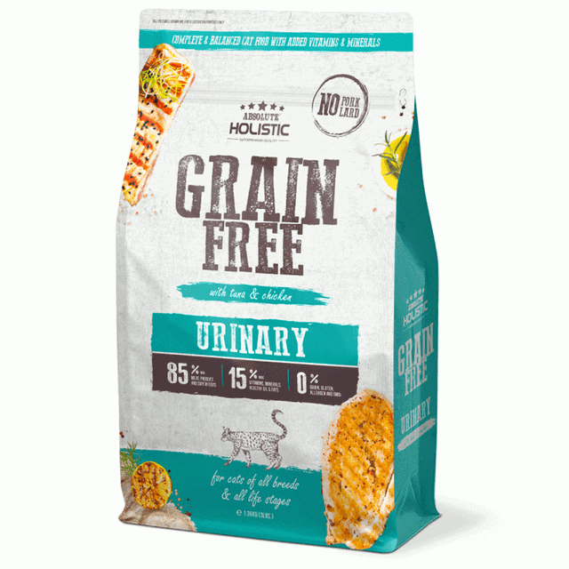 Absolute Holistic - Grain Free Cat Food Urinary 1.36kg - SW1hZ2U6MjE5NzUxOA==