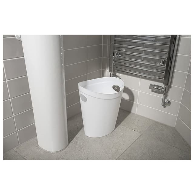 سلة مهملات الورق باللون الابيض من أديس Addis - Waste Paper Bin - Flexibin White