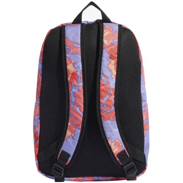 شنطة مدرسية  1.78 كج 3 خطوط  أديداس Adidas - 3 Stripes Backpack - Red/Purple