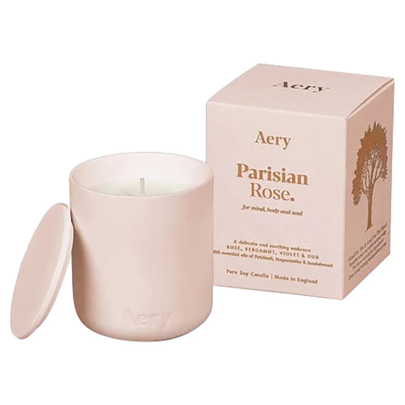 شموع معطرة الورد الباريسي كبيرة إيري Aery - Parisian Rose Candle