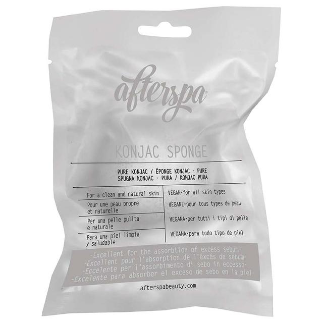 إسفنجة كونجاك النقية من شركة أفتر سبا Afterspa - Pure Konjac Sponge - SW1hZ2U6MjIwMjE0OQ==