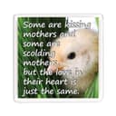 ملصق مغناطيسي بصورة طائر صغير بين الأعشاب و باقتباس يعبر عن حب الأم من أجوبا Ajooba - Dubai Mom Love Magnet