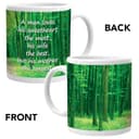 مج حراري مطبوع عليه صورة غابة مليئة بالاشجار و بعبارة تعبر عن حب الأم من أجوبا Ajooba - Dubai Mom Love Mug