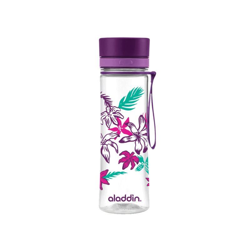 Aladdin - Aveo Water Bottle 0.6L - Purple (Graphics)