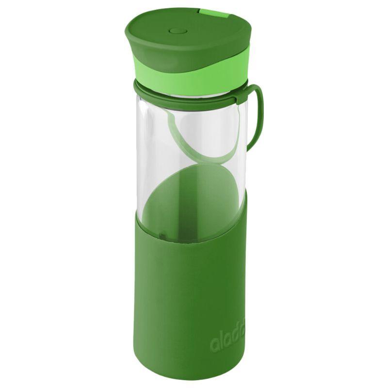 Aladdin - Enjoy Glass Water Bottle 0.55L - Green