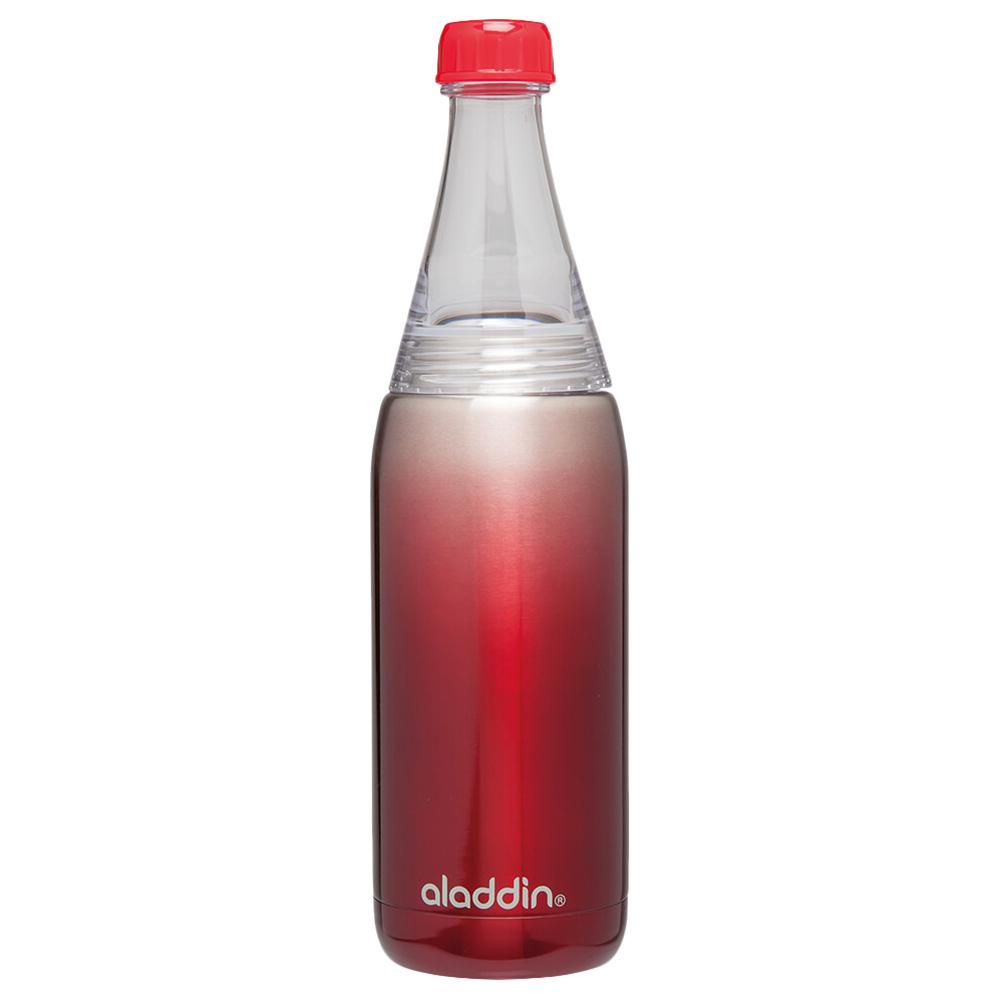 Aladdin - Fresco Twist&Go Bottle Stainless Steel 0.6L - Red