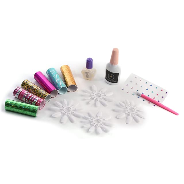 لعبه اطفال لتصميم زينة الأظافر أماف Amav Fashion Time  Foil Fashion Nails