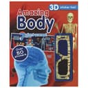 كتاب تعليمي للاطفال عن جسم الإنسان باللغة الإنكليزية Amazing Body 3D Sticker Scene