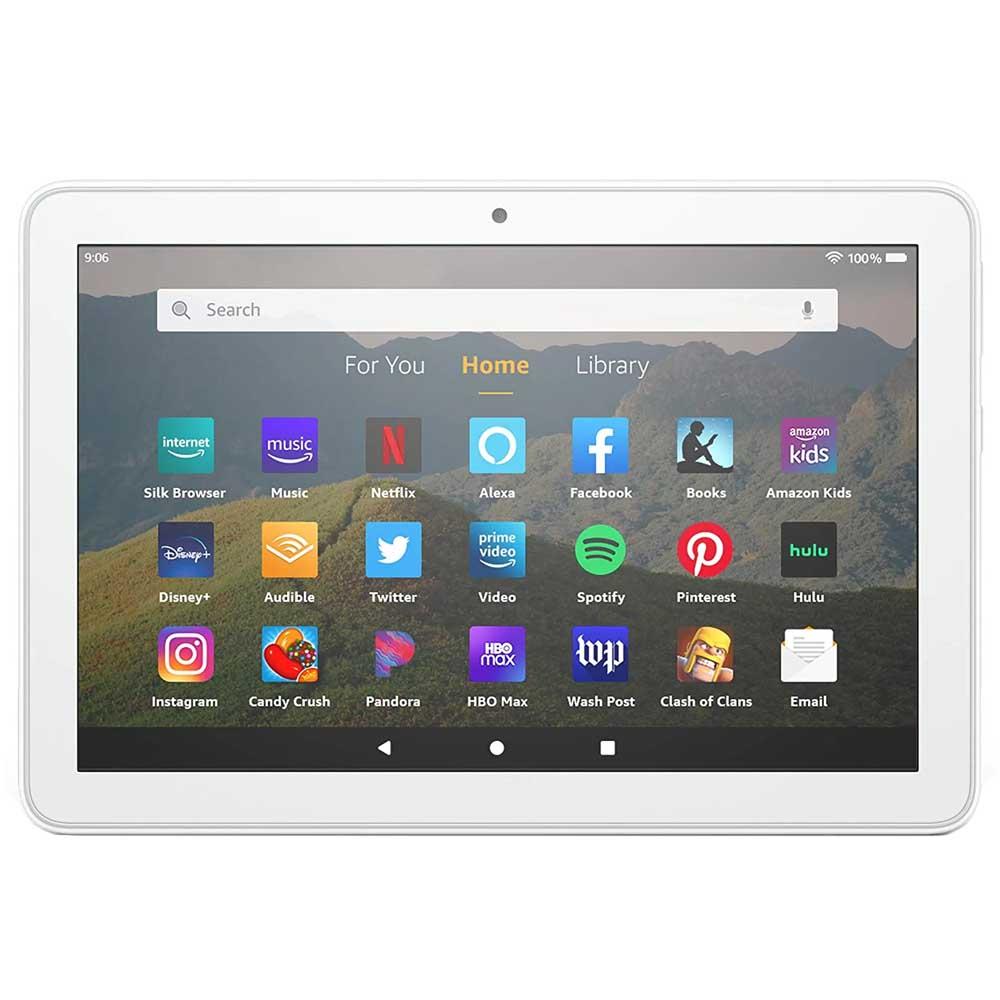تابلت الجيل العاشر ابيض امازون Amazon - Fire 8 Inches HD Tablet 64 GB - White