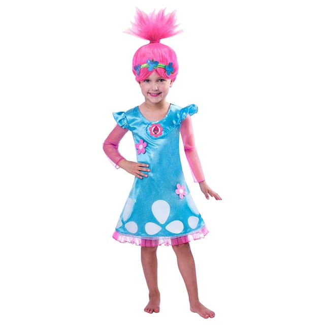 Amscan - Child Trolls Poppy Costume_5-6Y