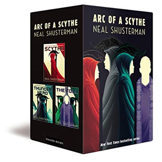 كتاب فلسفي عن الحياة والموت والمجتمع عدد 3 Arc Of A Scythe Pack of 3