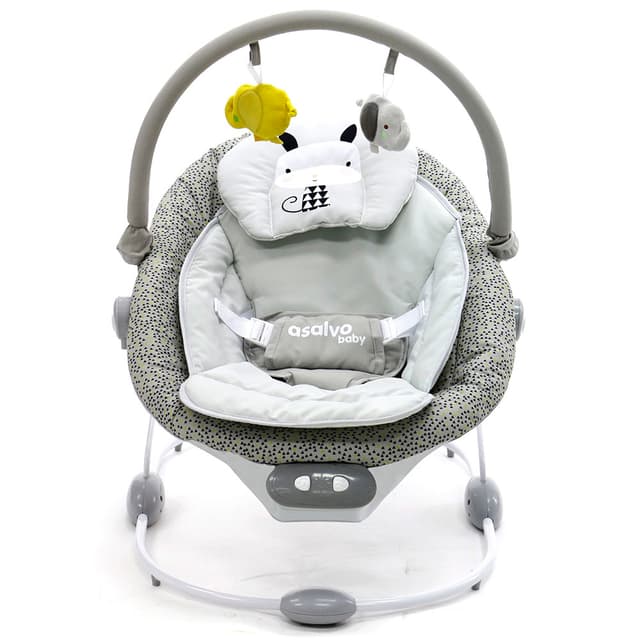 كرسي هزاز للاطفال بالكهرباء مع موسيقى وألعاب اسالڤو Asalvo Baby Bouncer Musical