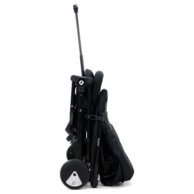 عربة للاطفال حديثي الولادة فما فوق قابلة للطي للسفر أسود وأخضر اسالڤو Asalvo Travel+ Stroller