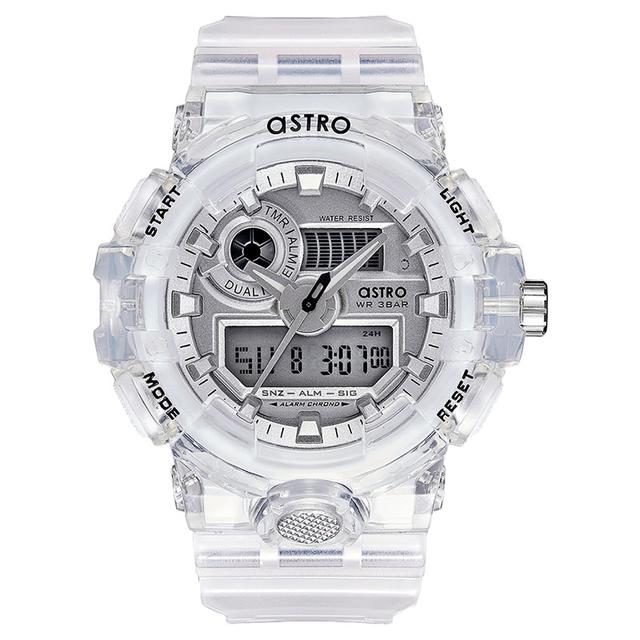 Astro - Kids Analog-Digital Grey Dial Watch - Clear - SW1hZ2U6MjIzOTczNA==