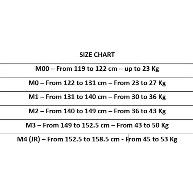 لبس كاراتيه وجوجيتسو للاطفال من عمر 3 إلى 12 عام اتاما Atama Ultra Light Kids