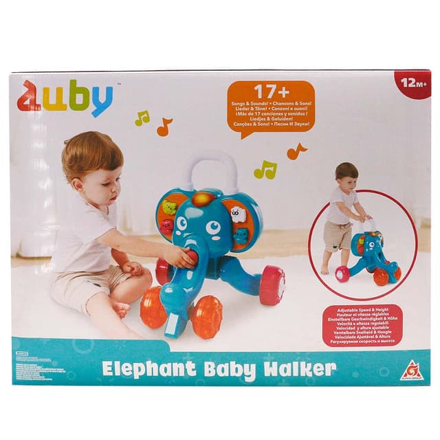 Auby - Elephant Baby Walker
