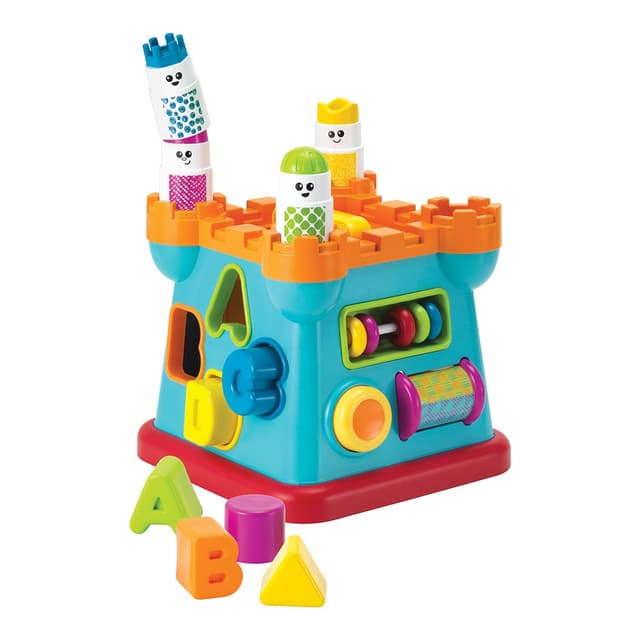 لعبة للاطفال تمكن الطفل من فرز الأشكال حسب مكانها بي كيدزB Kids - Activity Shape Sorting Castle