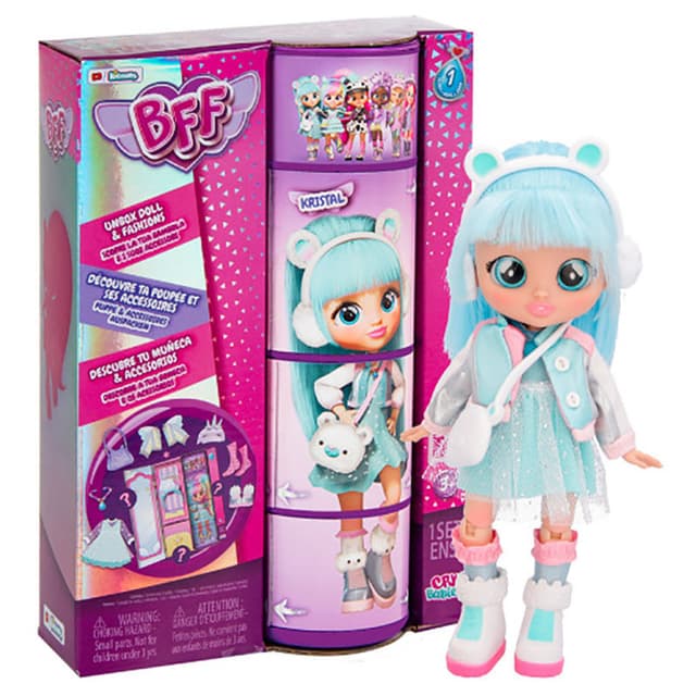 BFF - Cry Babies Doll 8-inch - Kristal