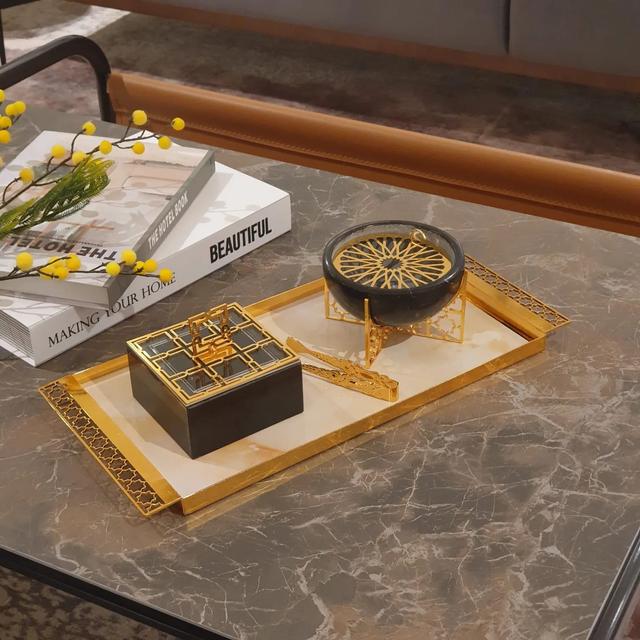 مبخرة عود وبخور باليرمو مع صينية Palermo Incense Burner BRM