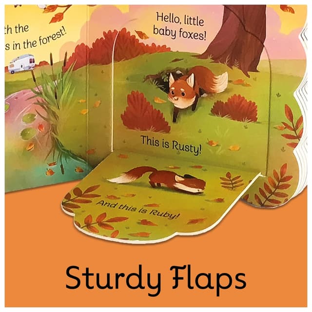 كتاب مصور للاطفال عن الغابة "الاطفال في الغابة" من كوتاج دور Babies In The Forest