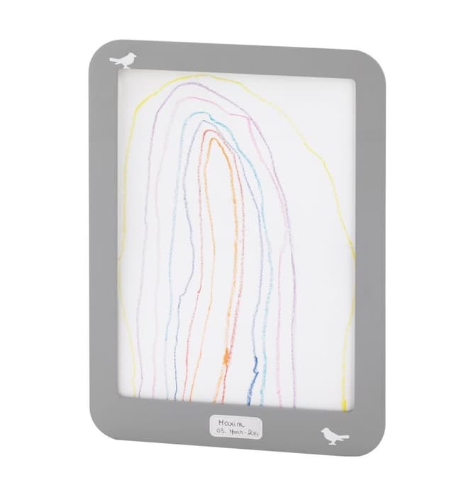 لوح الرسم للاطفال لون فضي من بيبي ارت Baby Art My Little Gallery