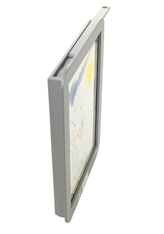 لوح الرسم للاطفال لون فضي من بيبي ارت Baby Art My Little Gallery