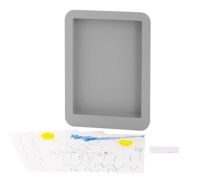 لوح الرسم للاطفال لون فضي من بيبي ارت Baby Art My Little Gallery