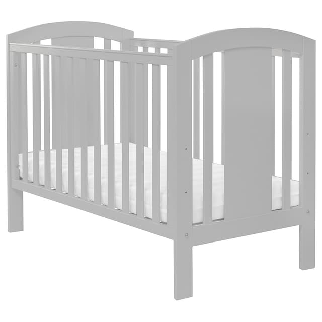 سرير اطفال خشب لابا لون فضي من بيبي ايليغانس Baby Elegance Laba Wooden Cot Grey