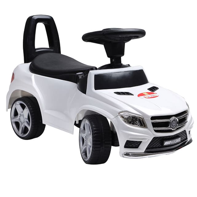 Baby Plus - Kids Push Car - White